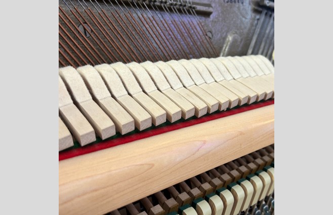 Bentley Satin Teak Mini Upright Piano, Used - All Inclusive Premium Package (SN:136440) - Image 6